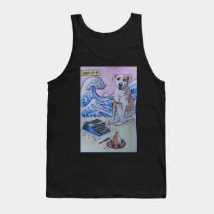 DOG, WAVE, AND SILVER REED Tank Top